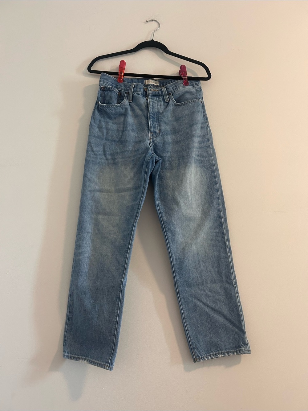 Madewell Light Blue The Dad Jean  Boyfriend Jeans